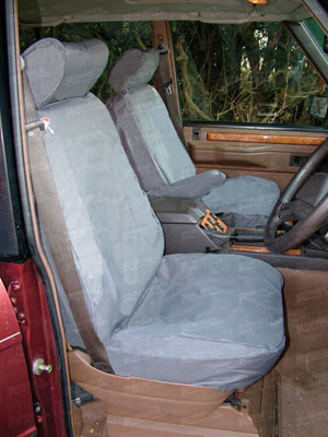 Waterproof Seat Covers Front (Pair) Grey - RA1316BPGREY - Britpart